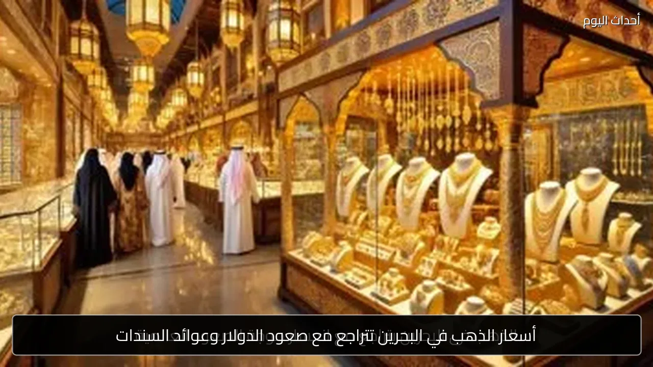 أسعار الذهب في البحرين تتراجع مع صعود الدولار وعوائد السندات