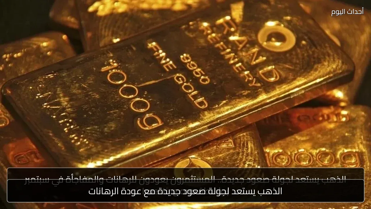 الذهب يستعد لجولة صعود جديدة مع عودة الرهانات