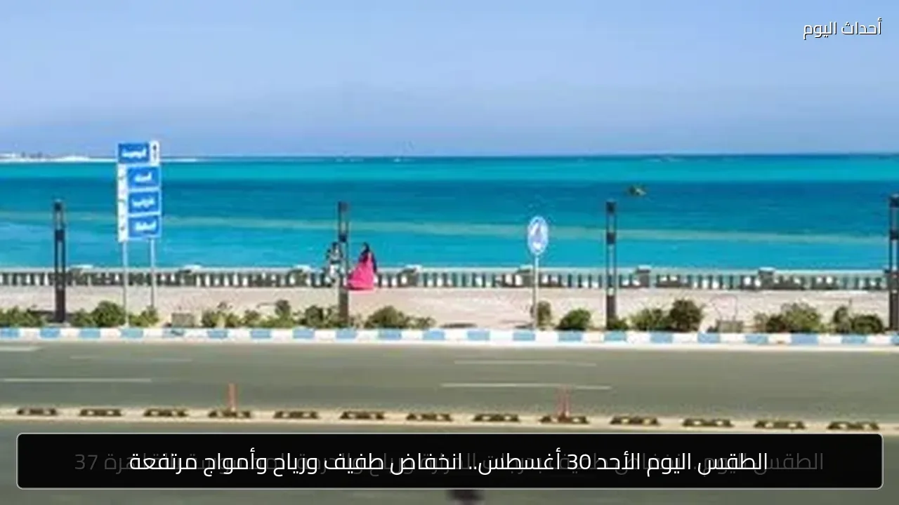 الطقس اليوم الأحد 30 أغسطس.. انخفاض طفيف ورياح وأمواج مرتفعة
