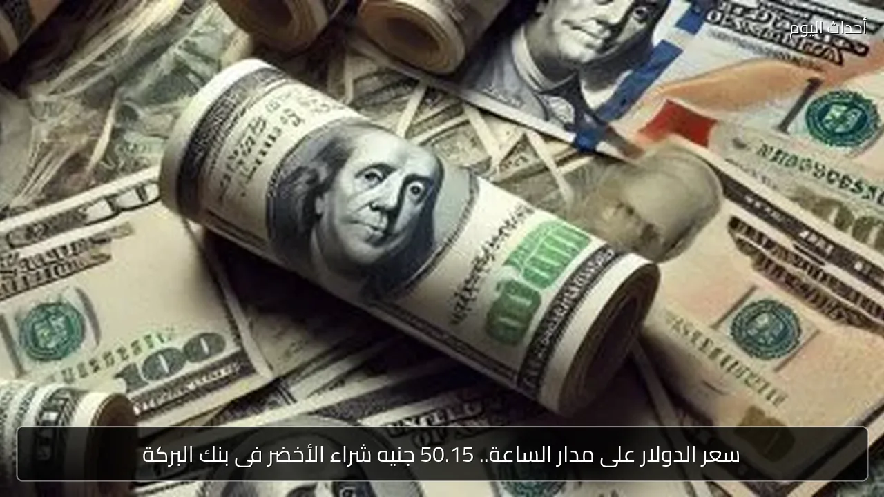سعر الدولار اليوم في مصر.. استقرار عند 50.15 جنيه