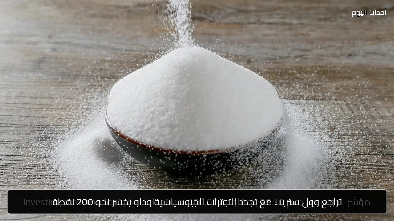 تراجع وول ستريت مع تجدد التوترات الجيوسياسية وداو يخسر نحو 200 نقطة