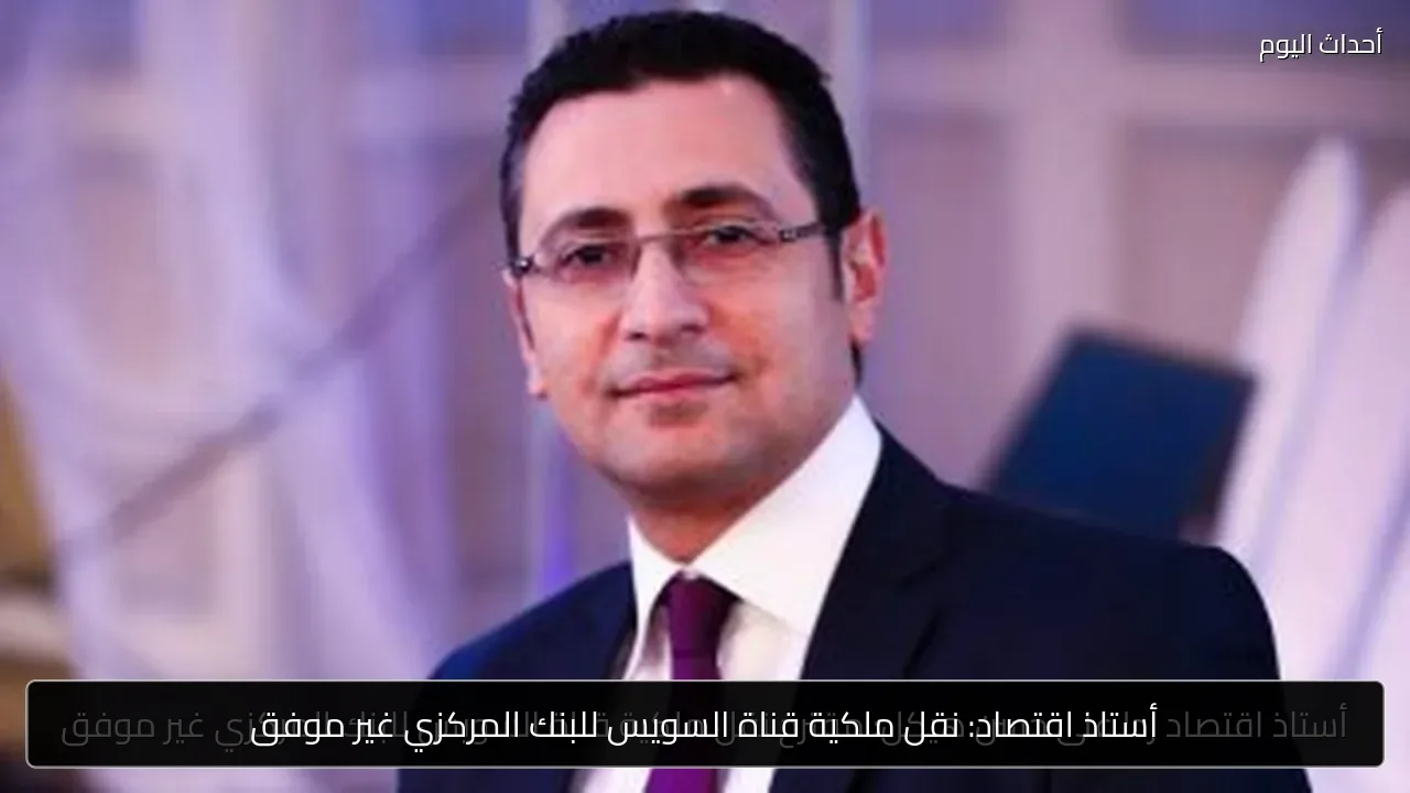 أستاذ اقتصاد: نقل ملكية قناة السويس للبنك المركزي غير موفق