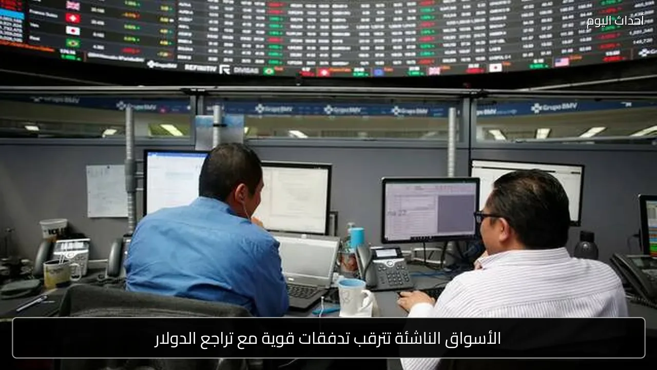 الأسواق الناشئة تترقب تدفقات قوية مع تراجع الدولار