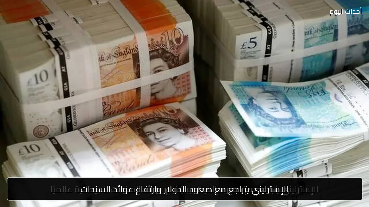الإسترليني يتراجع مع صعود الدولار وارتفاع عوائد السندات