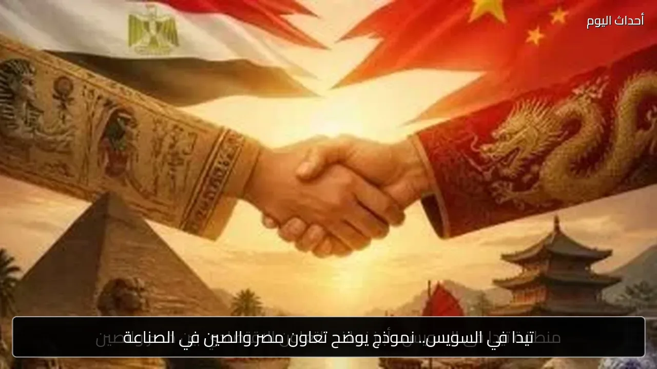 تيدا في السويس.. نموذج يوضح تعاون مصر والصين في الصناعة