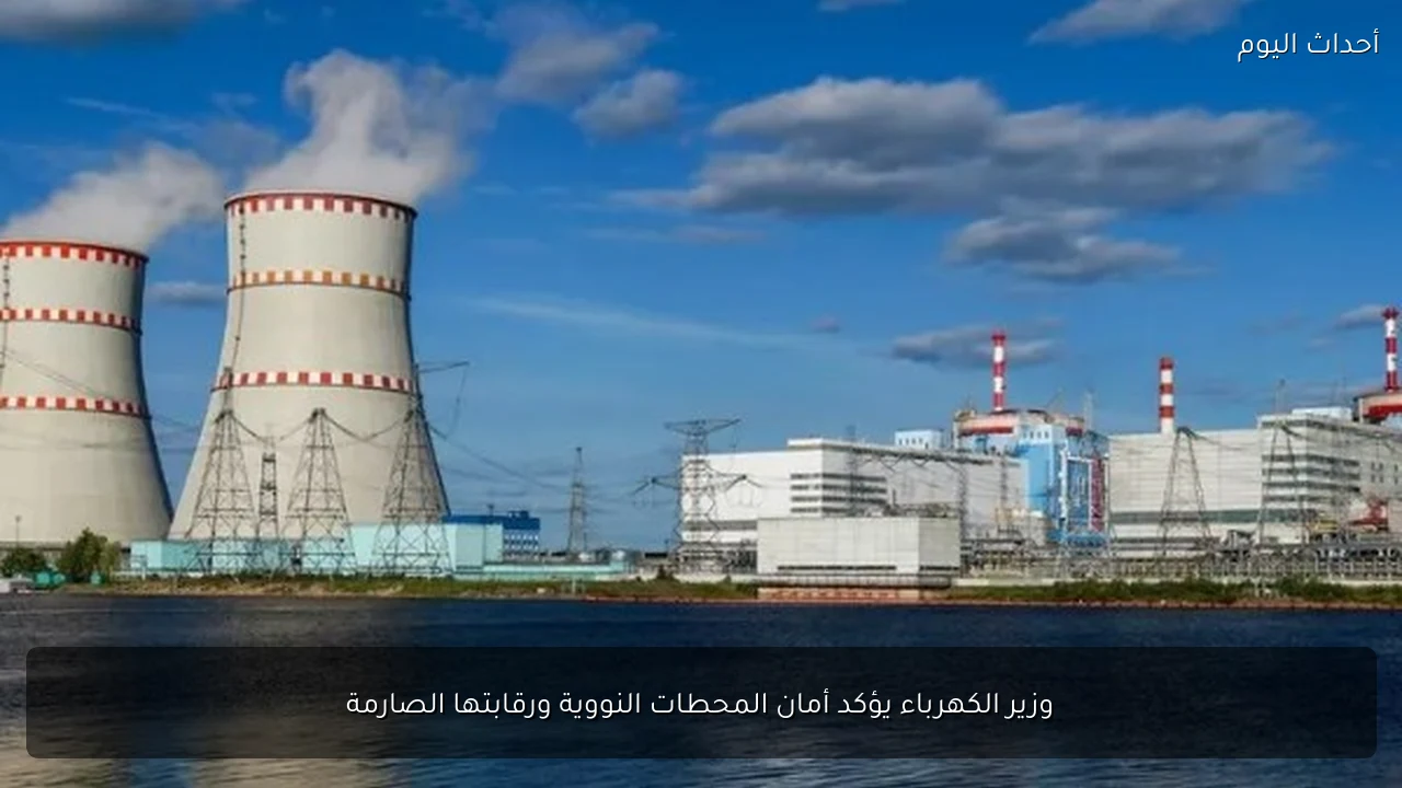 وزير الكهرباء يؤكد أمان المحطات النووية ورقابتها الصارمة