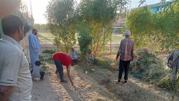 شباب الرزيقات يطلقون حملة لتجميل قريتهم في أرمنت