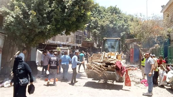 فض سوق جمال عبد الناصر ونقل الباعة إلى موقع حضاري جديد
