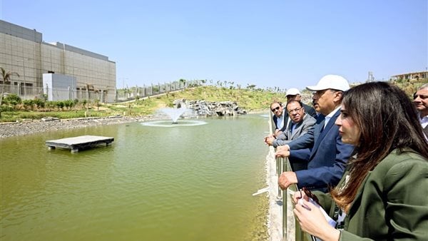 رئيس الوزراء يتفقد معدلات الإنجاز بمشروع حدائق تلال الفسطاط