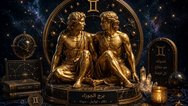 برج الجوزاء اليوم الإثنين – حظك اليوم في الحب والعمل | ركز في حاجة واحدة بس