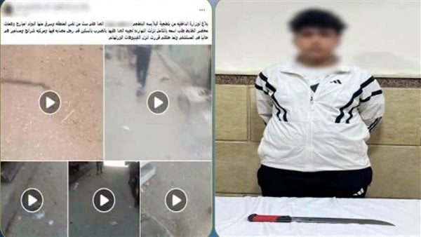 القبض على شخص تعدى على سيدة بسلاح أبيض وسرق حقيبتها في الإسماعيلية