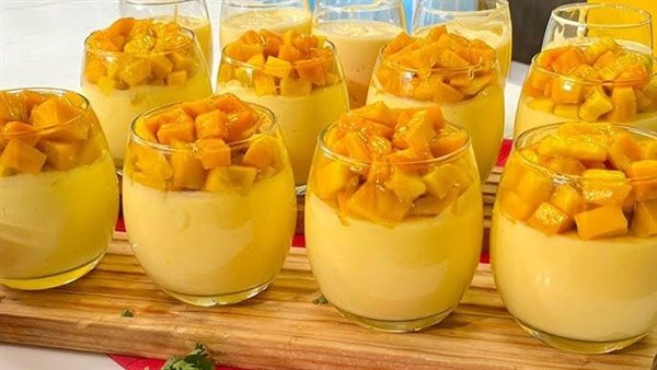 مهلبية المانجو.. حلوى شرقية بنكهة منعشة