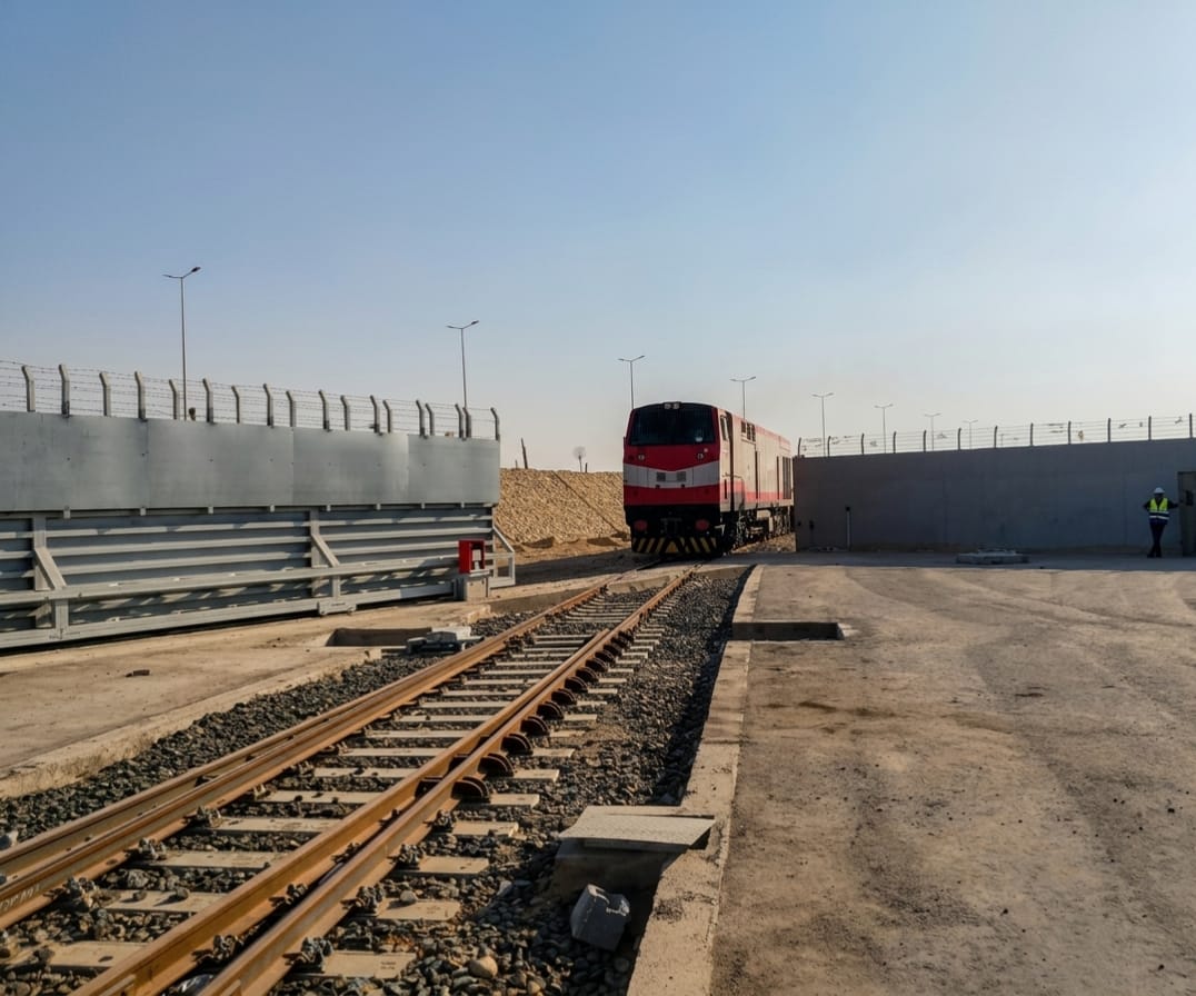 وصول قطارات البضائع وصول قطارات البضائع