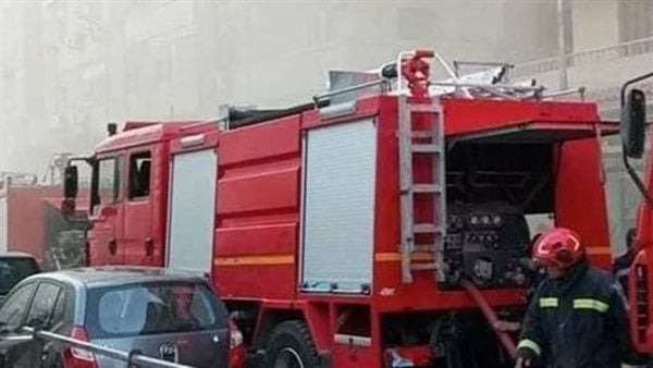 حريق في مخزن تابع لمستشفى ويلكير بالمهندسين