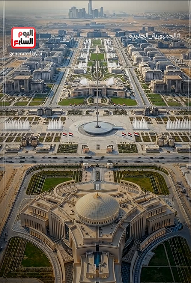 الحي الحكومي بالعاصمة الادارية