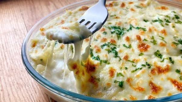 طريقة عمل المكرونة بالوايت صوص زي المطاعم