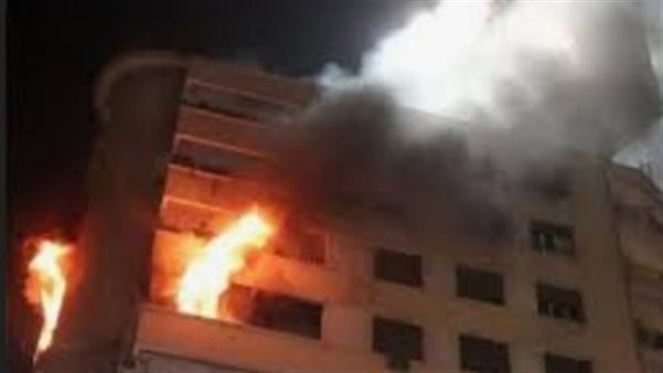 قوات الحماية المدنية تسطير على حريق شقة سكنية ببولاق الدكرور