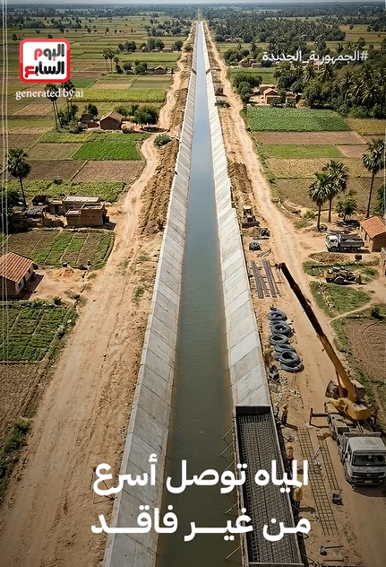 توصيل المياه للقرى