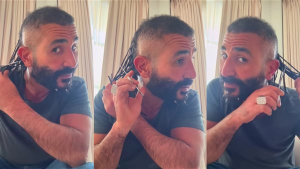 بعد الجدل الأخير.. أحمد سعد يحلق شعره ولحيته ويعلن: تبت عن أي حاجة غريبة (فيديو)