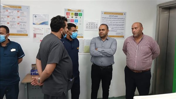 نائب مدير رعاية الأقصر يتفقد مستشفى طيبة التخصصي لمتابعة الخدمات الطبية.. صور