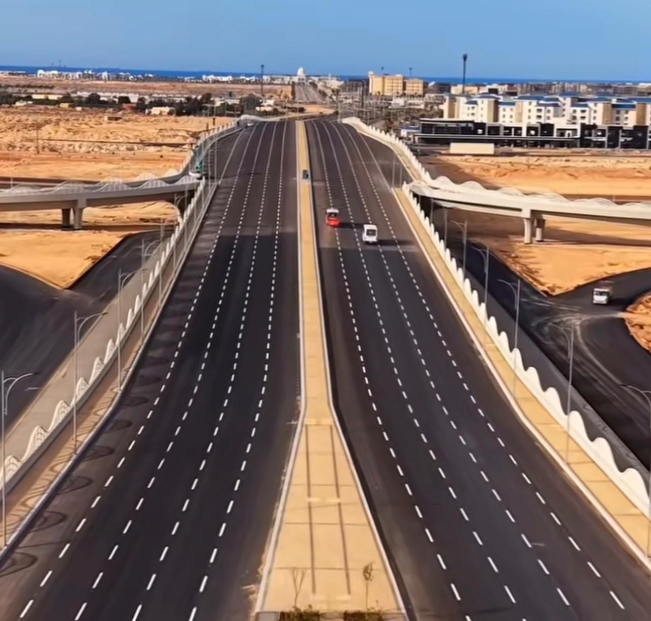 مدخل العلمين الجديدة