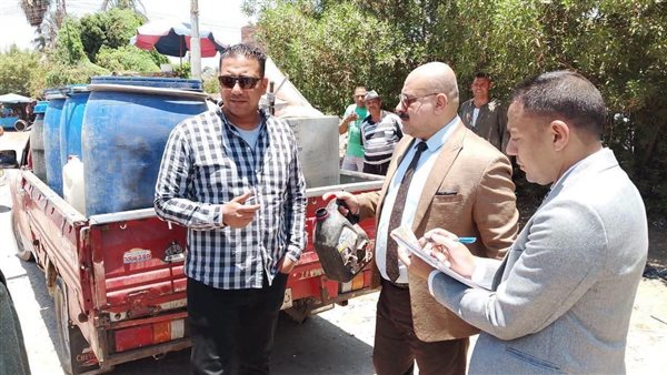 حملات مكثفة بالمنيا تسفر عن ضبط ألبان فاسدة ومخزن أغذية غير مرخص