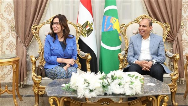 محافظ المنيا يستقبل وزيرة الثقافة لافتتح ملتقى أدباء وسط الصعيد الـ23