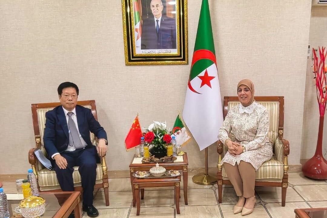 مريم بن مولود تبحث مع وفد صيني تعزيز التعاون في مراكز البيانات والذكاء الاصطناعي