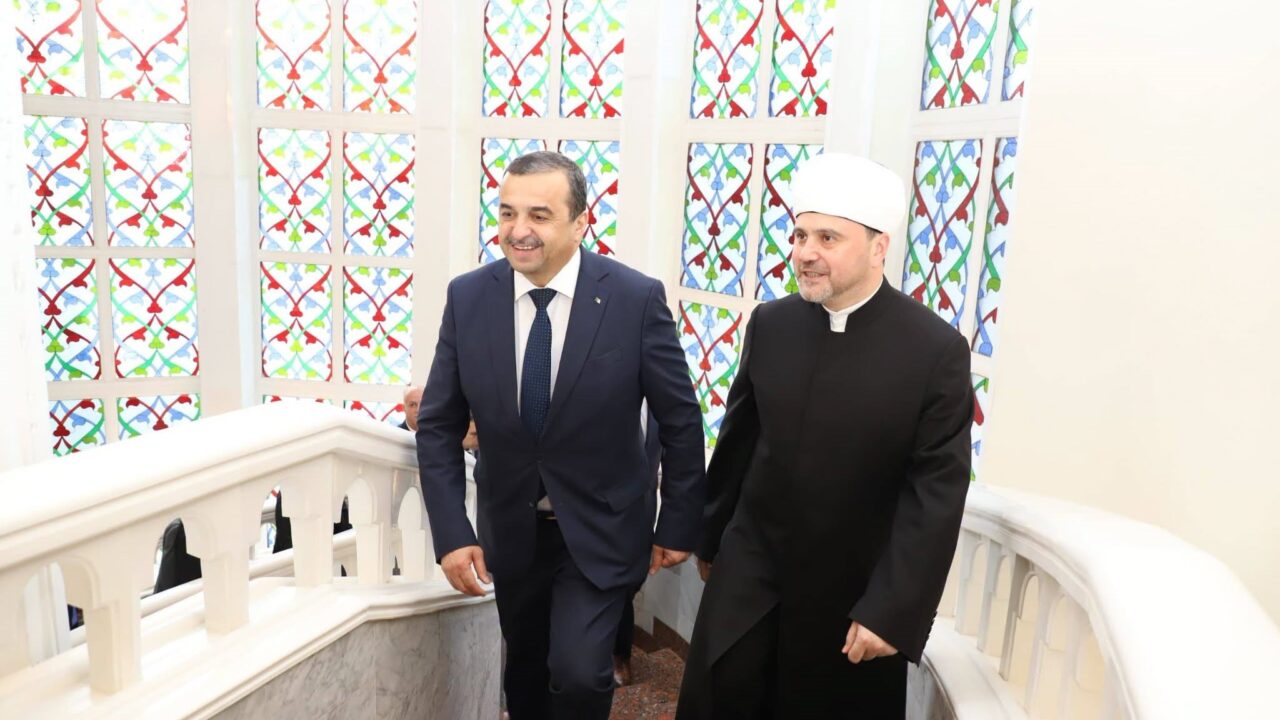 زيارة وزير الدولة محمد عرقاب للمسجد الجامع الأكبر في أوروبا بموسكو