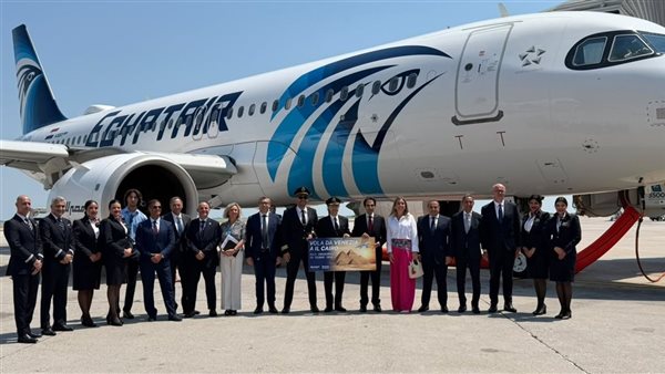 مصر للطيران تُطلق أولى رحلاتها المباشرة إلى مدينة فينيسيا الإيطالية