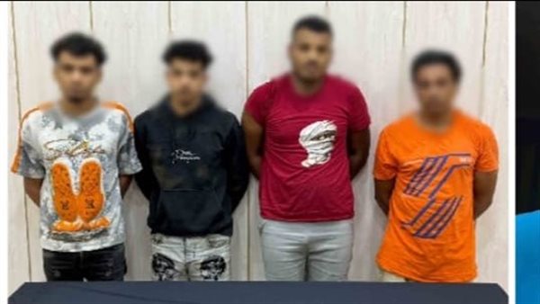 ضبط أربعة متهمين باقتحام منزل في المعصرة بانتحال صفة رجال شرطة