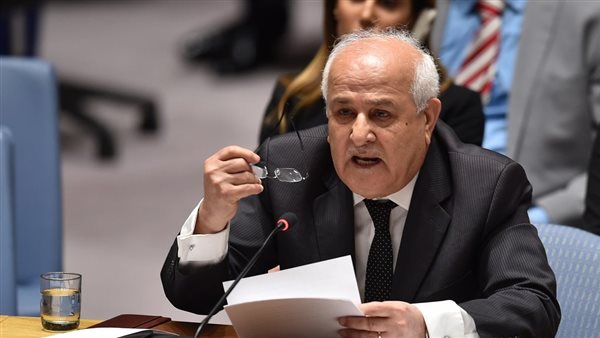 مندوب فلسطين في مجلس الأمن: السياسات الإسرائيلية تستهدف التهجير وهدم المنازل