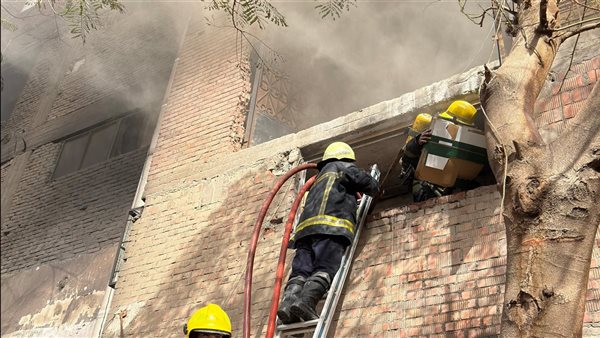 استشهاد ضابط وإصابة آخرين في حريق بمنشأة ناصر بالقاهرة