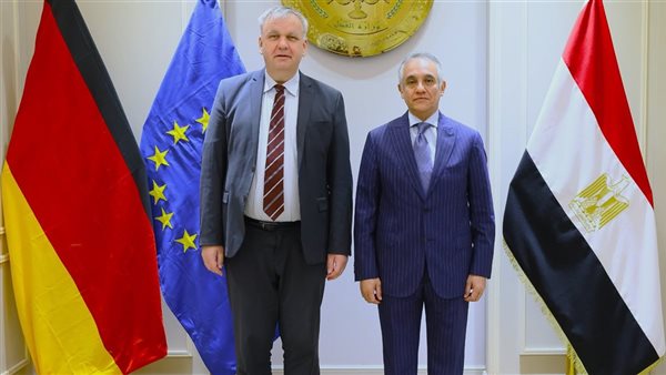 وزير العدل المصري يستقبل السفير الألماني لبحث تعزيز التعاون القضائي