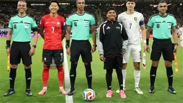 أمين عمر وأبو الرجال يقودان تحكيم مباراة العراق والنرويج في كأس العالم