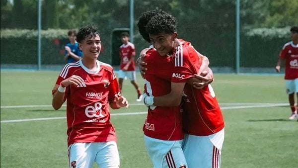 أهلي مواليد 2011 يفوز على أتلتيكو مدريد بثلاثية نظيفة في بطولة MAD CUP للناشئين