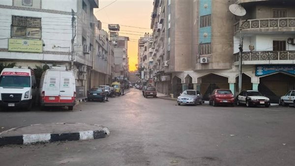 إزالة الإشغالات ونقل الباعة الجائلين في غرب المنصورة