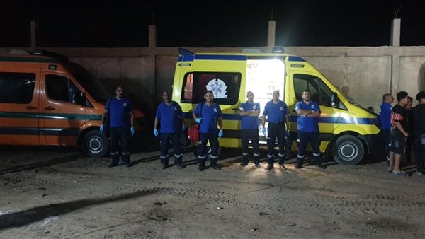 إسعاف القليوبية في قلب الحدث.. دعم ميداني وتأمين لموقع حريق مصنع أبو زعبل بالقليوبية
