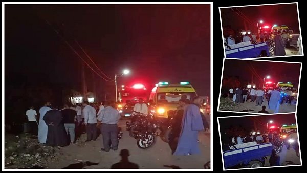 إصابة 6 مواطنين في حادث تصادم بطريق القاهرة أسيوط الصحراوي الغربي