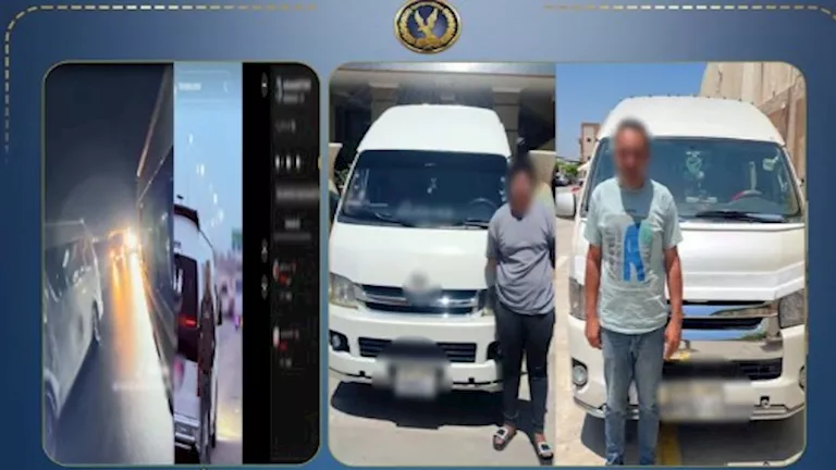 ضبط متهورين في الشرقية بعد استعراضات خطرة بالميكروباص