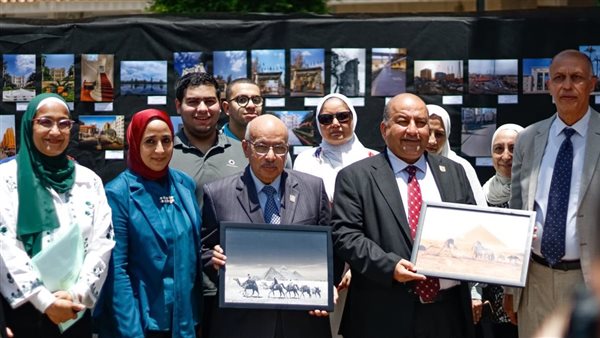 افتتاح معرض التصوير الفوتوغرافي الوثائقي في جامعة القاهرة (صور)