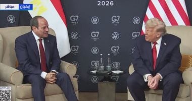 الرئيس السيسى يشيد بجهود ترامب فى التوصل لاتفاق مع إيران