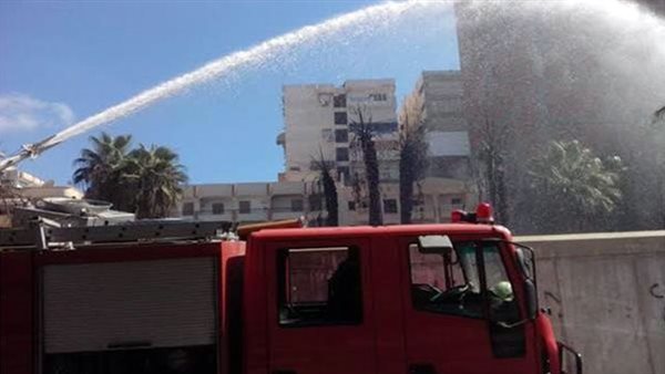 إخماد حريق في منزل من طابقين بقرية الزملوطي بالفيوم