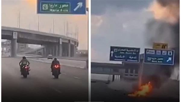 القبض على قائد السيارة الملاكي في واقعة حادث البايكرز بالإسكندرية