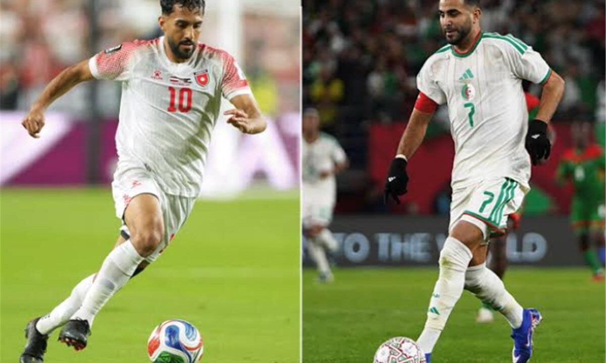 القنوات الناقلة لمباراة الجزائر والأردن اليوم في كأس العالم