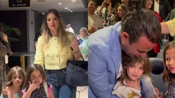 محمد إمام يكشف أسرار عائلته: بناتي وزوجتي خطفوا الأضواء مني في العرض الخاص لفيلم صقر وكناريا