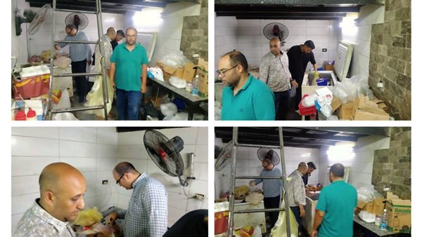تحفظ على لحوم ومصنعات غير صالحة في بني سويف