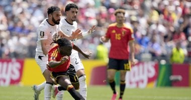 ترتيب مجموعة مصر فى كأس العالم بعد التعادل مع بلجيكا.. الفراعنة فى الصدارة