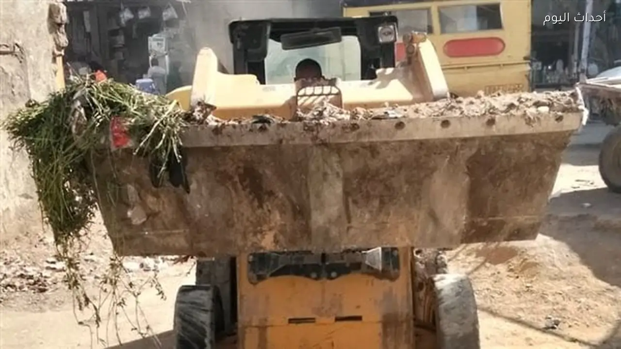 حملات مكثفة للنظافة ورفع الإشغالات وتحسين المظهر الحضاري بمركزي إطسا ويوسف الصديق بالفيوم