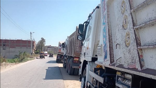 حملة لرفع المخلفات الصلبة من المحاور الرئيسية في المنصورة